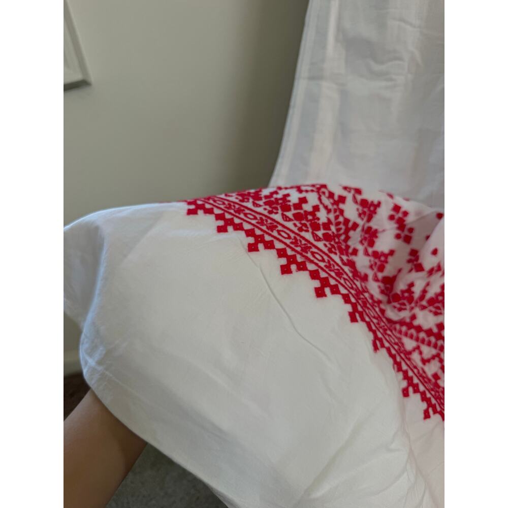Vineyard Vines White Red Embroidered Maxi
Dress - Picture 7 of 11